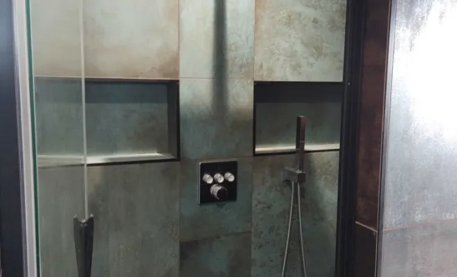 douche avec niche 