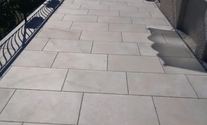 carrelage sur balcon