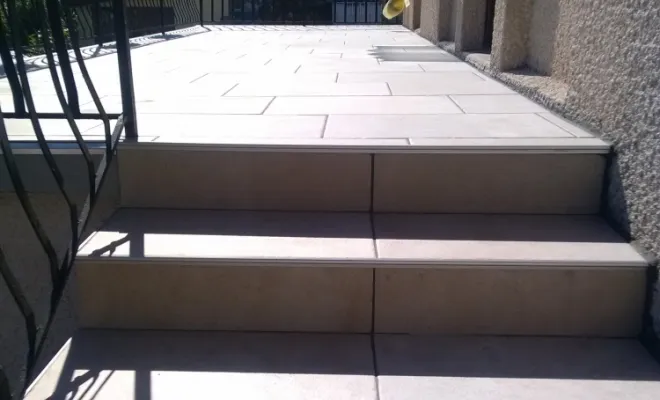 carrelage sur balcon